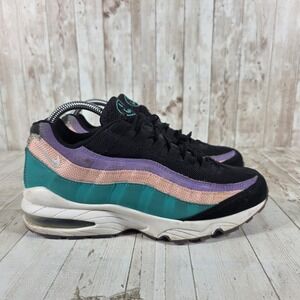Nike Air Max 95‎ Have A Nike Day Black Purple Jade CI5645-001 Womens 8.5 / 7Y